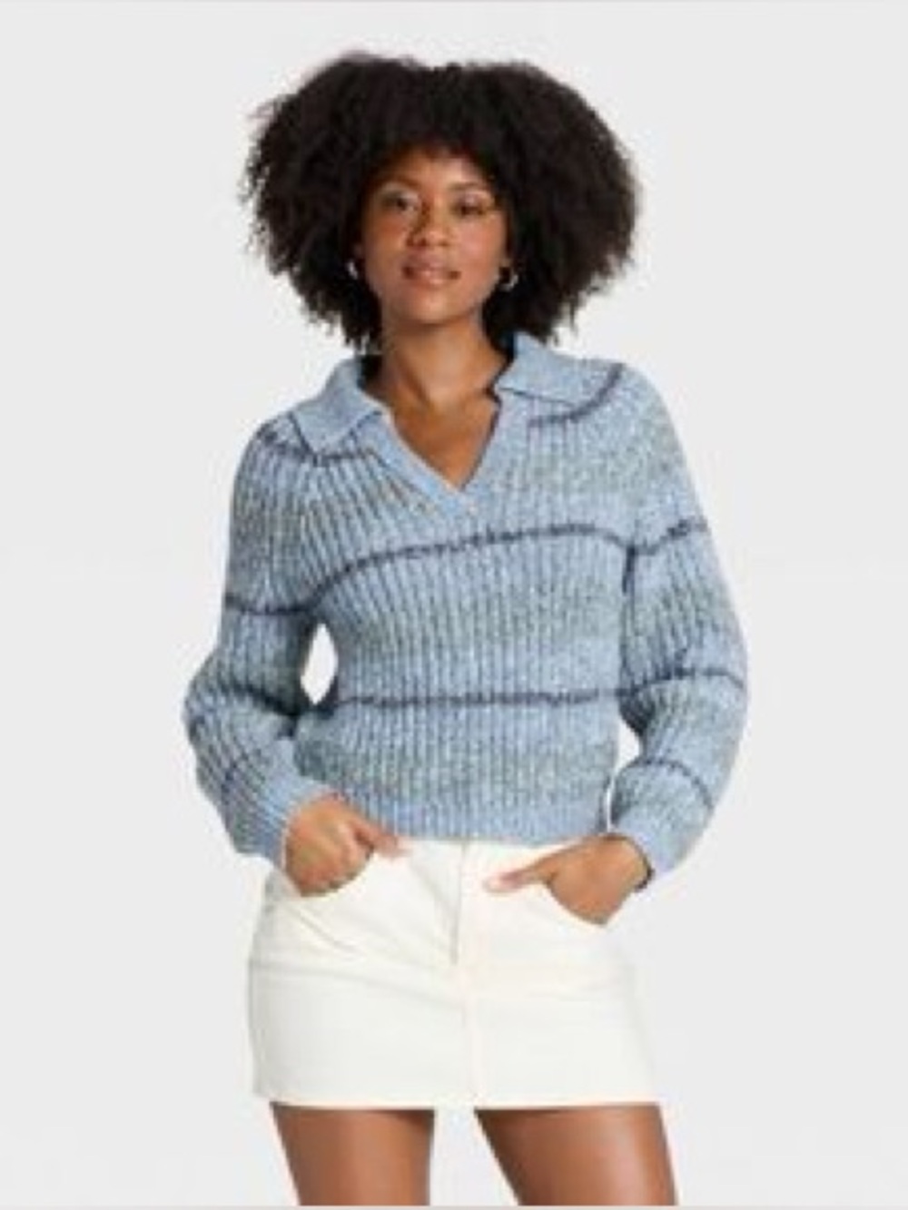 Target Universal Thread  Collared knit Sweater XL 2025